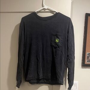 John Deere Dark Gray Long Sleeve Tee
